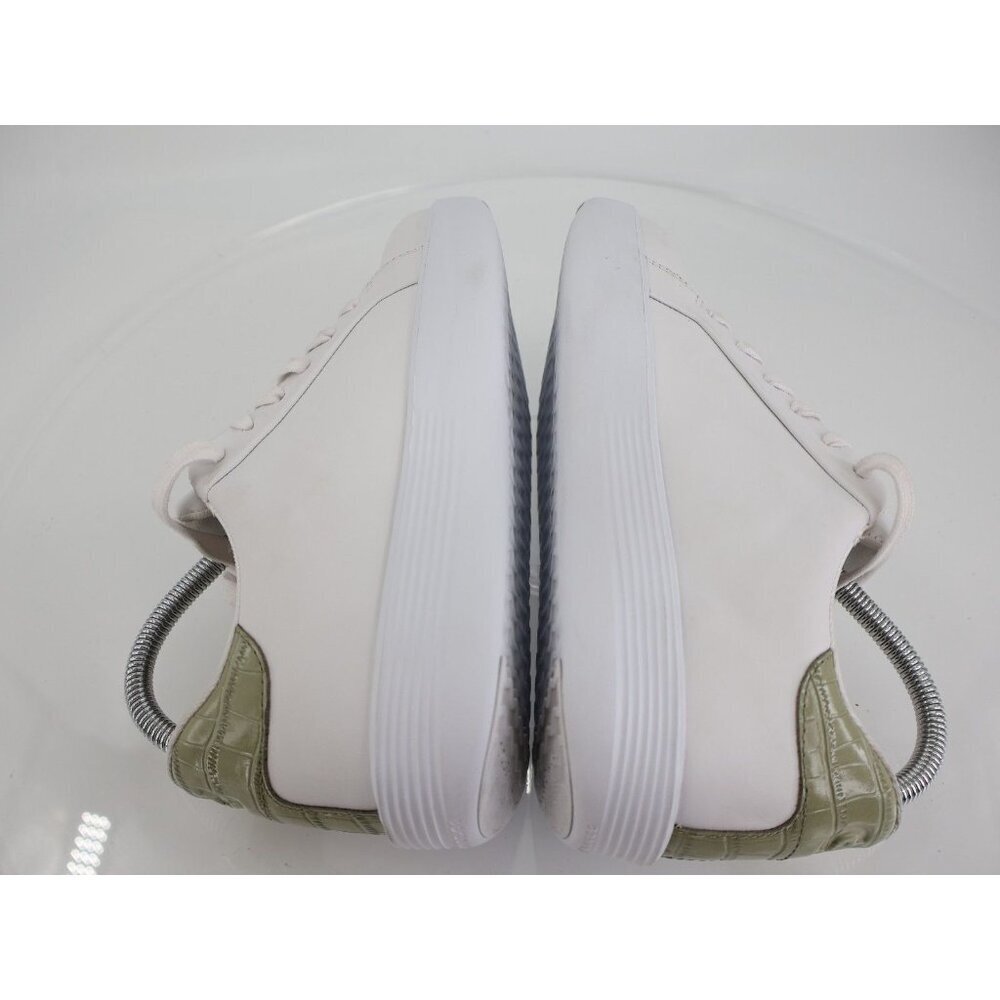 Cole Haan Women 8.5 C Wide Grand Crosscourt Joy Platform Sneaker White Leather - Picture 9 of 12